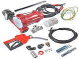 Fuel Transfer Pump Diesel Kerosene Pump 12V DC 10GPM w/ Automatic Nozzle & Hose 26203686