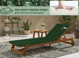 Outdoor Chaise Lounge Cushion, 80 in. x 26 in. x 3 in. Waterproof Fade-Resistant Patio Chair Pad for 98902883