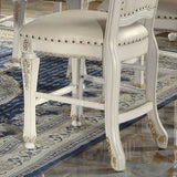 Antique Pearl Counter Height Chair with Nailhead Trim B062P209286