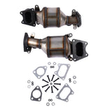 ZUN Catalytic Converters Bank 1 and 2 For Honda Accord Odyssey Ridgeline Pilot Acura MDX TL 3.0L 3.5L 43957655