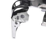 Rear Passenger Side Bumper Face Bar Chrome Replacement for Ford F-250 F-350 SuperDuty w/Park 61788141