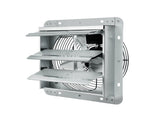 10" Shutter Exhaust Fan, 820 CFM High-Speed, Wall Mount with AC Motor, for Greenhouse, Garage, Shed 30139476