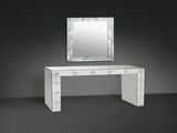 Hessa Mirrored & Faux Rhinestone Console Table B2726P446690
