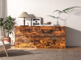 Vintage wood particleboard non-woven fabric with triamcinol 134*40*67cm double row 3 layers 6 98588289