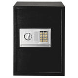 ZUN E50EA Home Business Security Keypad Lock Electronic Digital Steel Safe Black Box & Silver Gray 64761523