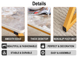 A coffee table is made of rock slab material, with a natural and smooth marble pattern on the W1151P154284