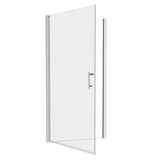 1 3/8" adjustment,universal pivot shower door, open outside, with 1/4" tempered glass finish 3472 W2122131053