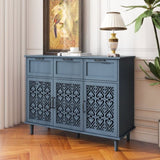 3 Door 3 Drawer Cabinet, American Furniture, Suitable for Bedroom, Living Room, Study W688124215