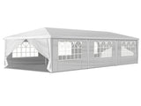 10x30ft Outdoor Pop Up Canopy, Portable Instant Canopy Tent with 8 Sidewalls for Outdoor Events 47765489