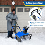 20" Electric Snow Blower - 15Amp Motor, 10" Depth & 30ft Throw Distance, 180&deg Discharge Chute 40415324