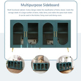 TV Stand 65 Inch TV, Wood TV Stand with Storage Cabinet & Adjustable Shelves, Media TV Console W1445103595