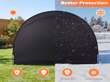 83"48"67" Outdoor Bike Storage Tent Shed Waterproof Bicycle Cover for 2 Bikes 50083444