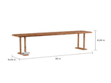 Bamboo Sink Shelf Countertop - Non-Slip Counter Organizer and Space-Saving Storage 96892550