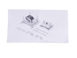 Exhaust Pipe Dent Repair Kit Replacement for Honda Kawasaki Suzuki Yamaha 125/150/200/250/300cc 55607726