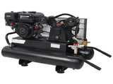 6.5HP Gas Powered 10-Gallon Twin Tank Air Compressor, 143 PSI Wheelbarrow Air Compressor with W465P422104