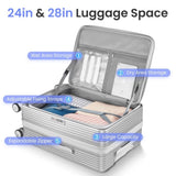 Luggage Sets 3 Piece, Expandable Carry On Luggage with TSA Lock Airline Approved, 100% PC W2098P147844