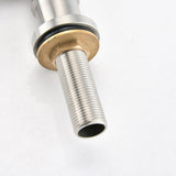 Double Handle Bridge Kitchen Faucet with Side Spray W928P166761