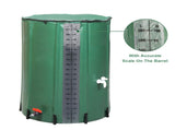 100gal PVC With Scale Rain Bucket Green 41132382
