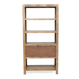 36x15x72" Shelf With Drawer,Natural W2078P179283