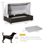 ZUN Dog Bed /Cat House / Rattan Pet Sofa （Prohibited by WalMart） 02409395