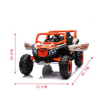 ZUN ride on car, kids electric UTV car, 2 Seat Ride On Car for Kids,12V Ride On UTV Toy,4WD Electric Car W1760P145698