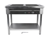 6-Pan Commercial Food Warmer, Professional Buffet Catering Food Warmer, Electric Steam Table, 38071580