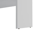 Vail Console table in Melamine with Open Storage, White B128P237148