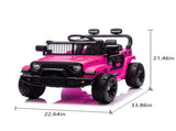 24V Kids Ride on Car W/Parents Control,Four-wheel suspension,2WD,Power W1578P235081