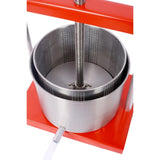 Fruit Wine Manual Press - 0.53 Gallon Stainless Steel Barrels Press Machine for Juice, 82467824