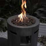 ZUN 32000 BTU, CSA Certification Diameter 20 Inch Round Outdoor Gas Fire Pit,Contain 2.5kg Lava Stone W2734P194101