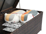 Simple And Practical Outdoor Deck Box Storage Box Brown Gradient 16929043