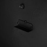 K&K 55.5" Kitchen Island with Sink, Metal Grill Cart Table with 304 Stainless Steel Sink, N707P270780B