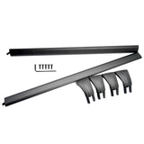 ZUN Black Luggage Roof Rack for Jeep Wrangler JK JL Gladiator JT l4 V6 GAS 2&4 Door 2L 3.6L 3.8L 6.4L 54180002