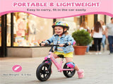 Toddler Balance Bike for 2-5 Years - Adjustable Height, 6.3LBS Lightweight & 11" Foam Tires-Pink 91460819