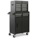 ZUN Rolling Tool Chest with 5 Sliding Lockable Drawers 92891956