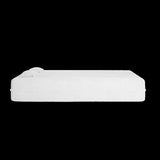 Modern Floor Sofa with 2 Pillows,Convertible Teddy Fabric Foam-Filled Sleeper Sofa Bed,15" Full Size 69042195