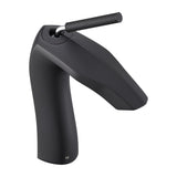 Matte Black Single Handle Lavatory Basin Sink Faucet W1217P214964