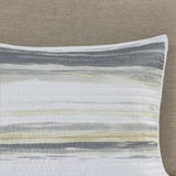 6 Piece Printed Quilt Set with Throw Pillows Yellow Full/Queen B03597635