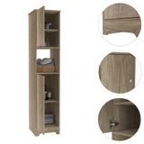 Ibis Linen Cabinet, Double Doors, Four Interior Shelves, Two Cabinets -Light Oak B20092086