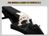 Full Size 4/4 Electric Style Cello with Case Bow Rosin Earphone Connecting line 65948829