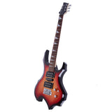 Novice Flame Shaped Electric Guitar HSH Pickup Bag Strap Paddle Rocker Cable Wrench Tool Sunset 57043845