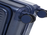 14"/20" 2 pcs/set in ABS Spinner Wheel Luggage, with Combination Lock and Front Opening Design, 14" W2787P378160