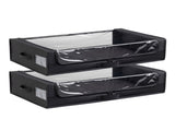 Underbed Storage Container with Wheels, Space-Saving Storage for Bedroom, Clear Zippered Cover with 44232217