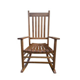 BALCONY PORCH ADULT ROCKING CHAIR Brown W2297P143135