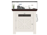 10-15 Gallon Fish Tank Stand, Aquarium Stand Power Outlets, 198LBS Capacity, Fish Tank Table 66403437
