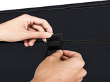 7 Tiers Portable Shoe Rack Closet Fabric Cover Shoe Storage Organizer Cabinet Black 61750685