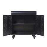 Art Accent Cabinet With 2 Doors, Sideboard Buffet Cabinet with, Distressed Decorative W3122P272554