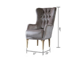 Lust Modern Style Chair in Taupe B009139104