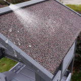 Three Story Outdoor Cat House with Balcony, Large Feral Villa Cat Shelter Weatherproof, 3 Story W1431P284943