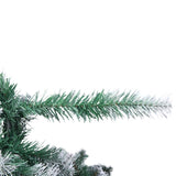 7FT Spray White PVC Christmas Tree 1349 Branches 60976705